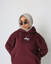 Proud Hoodie Bergandy