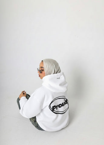Proud Hoodie White