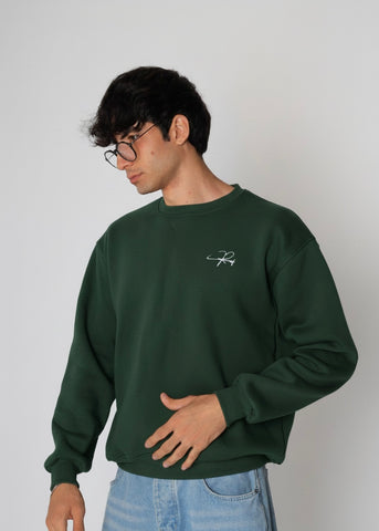 Basic Round Sweatshirt Oily