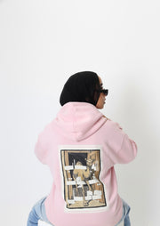 El Bab Yefout Gamal Hoodie Pink