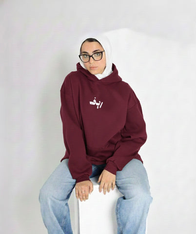 Culture Hoodie Bergandy